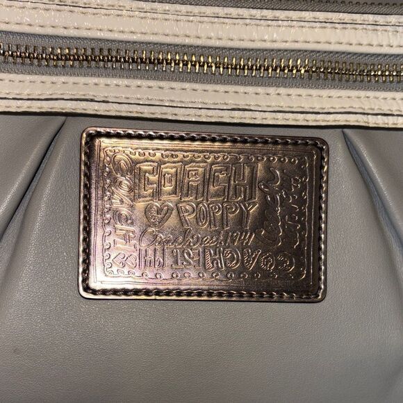 Coach Vintage Poppy Leather Crossbody Shoulder Bag - Picture 11 of 15